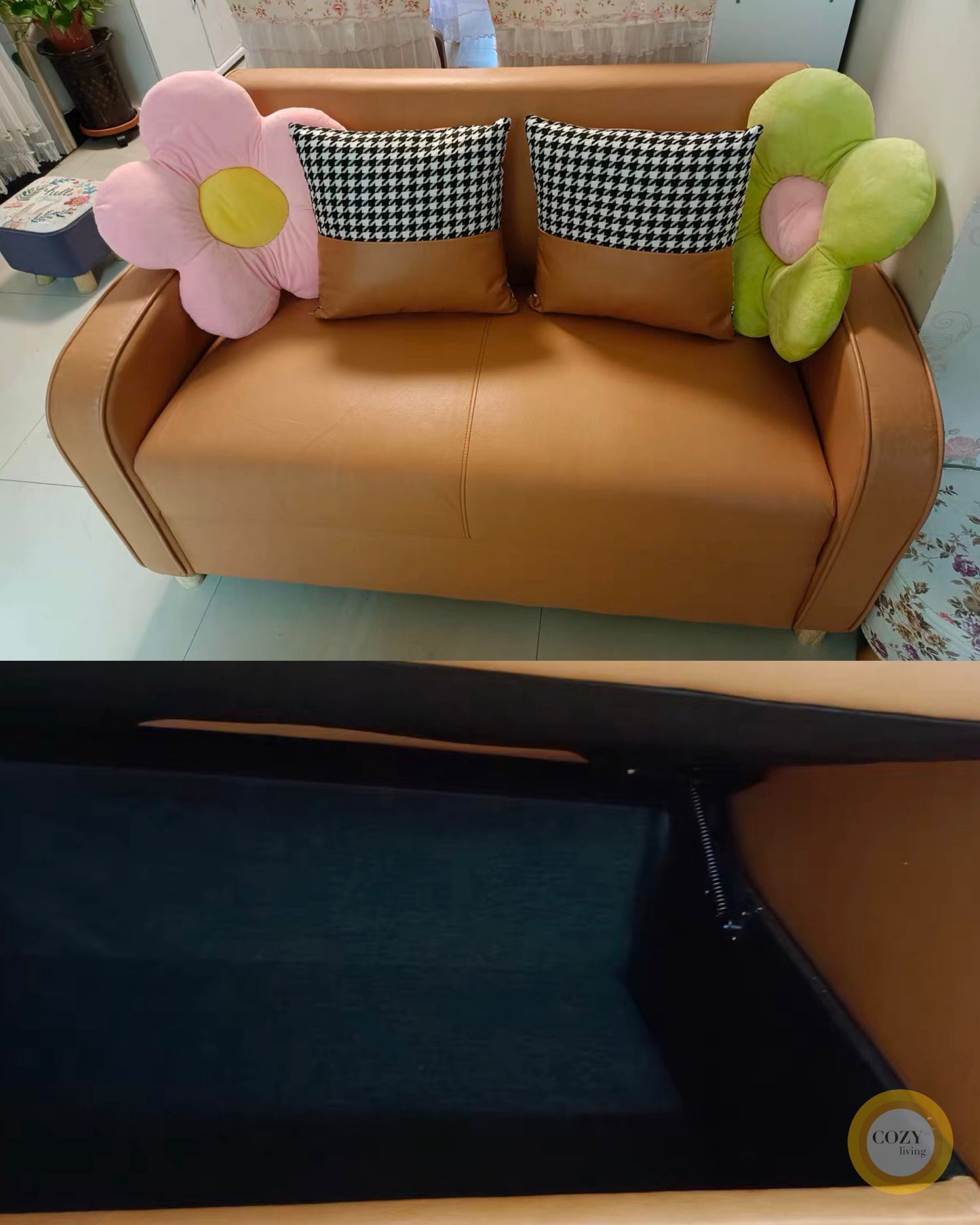 FÖRTE Large Capacity Storage Sofa