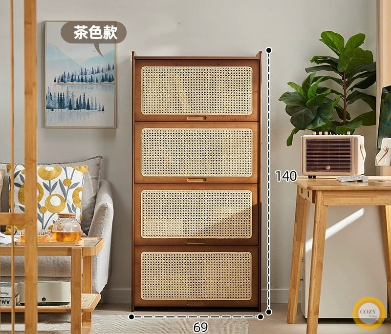 solid wood revolving bookshelf 