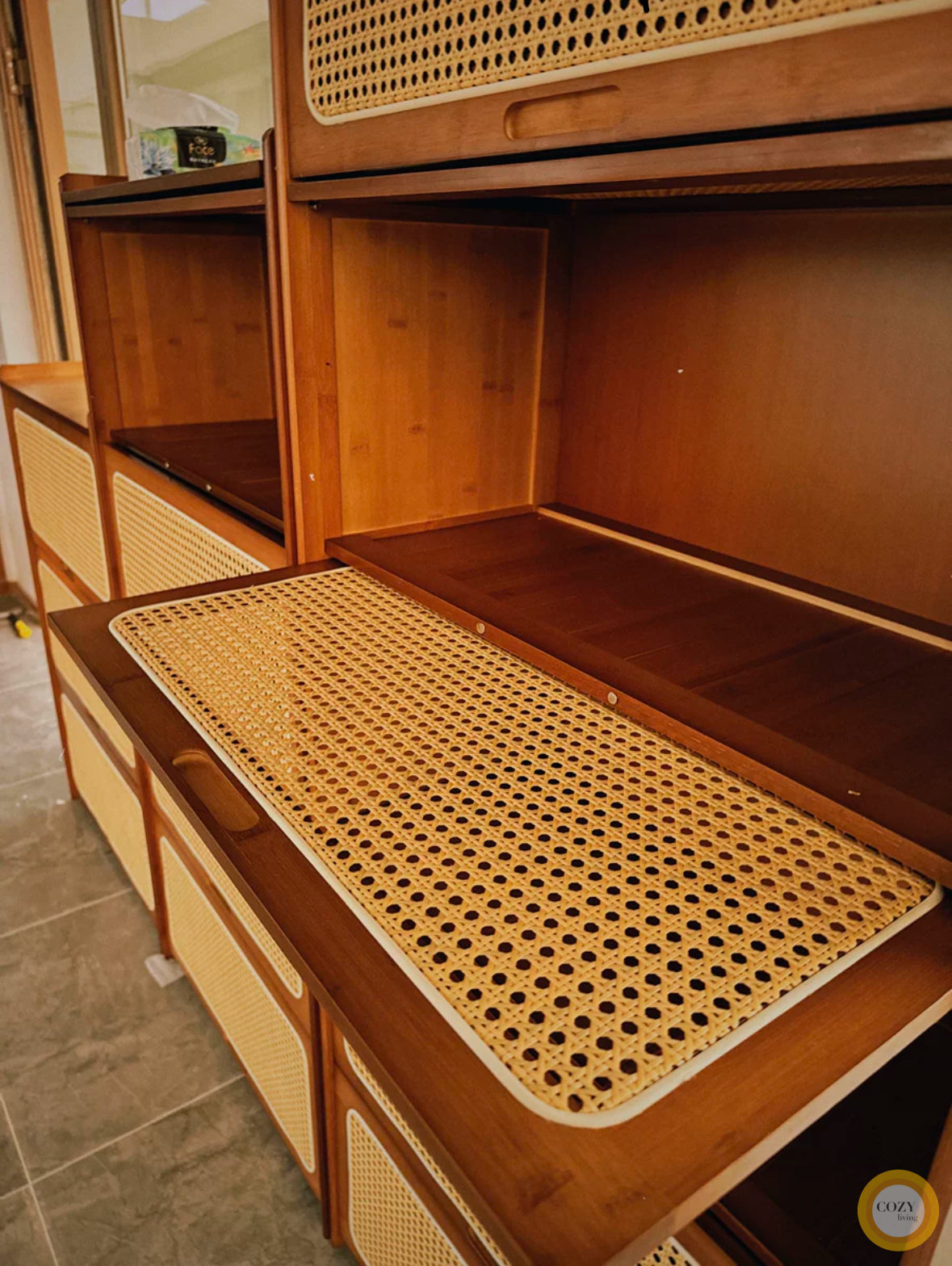 solid wood revolving bookshelf 