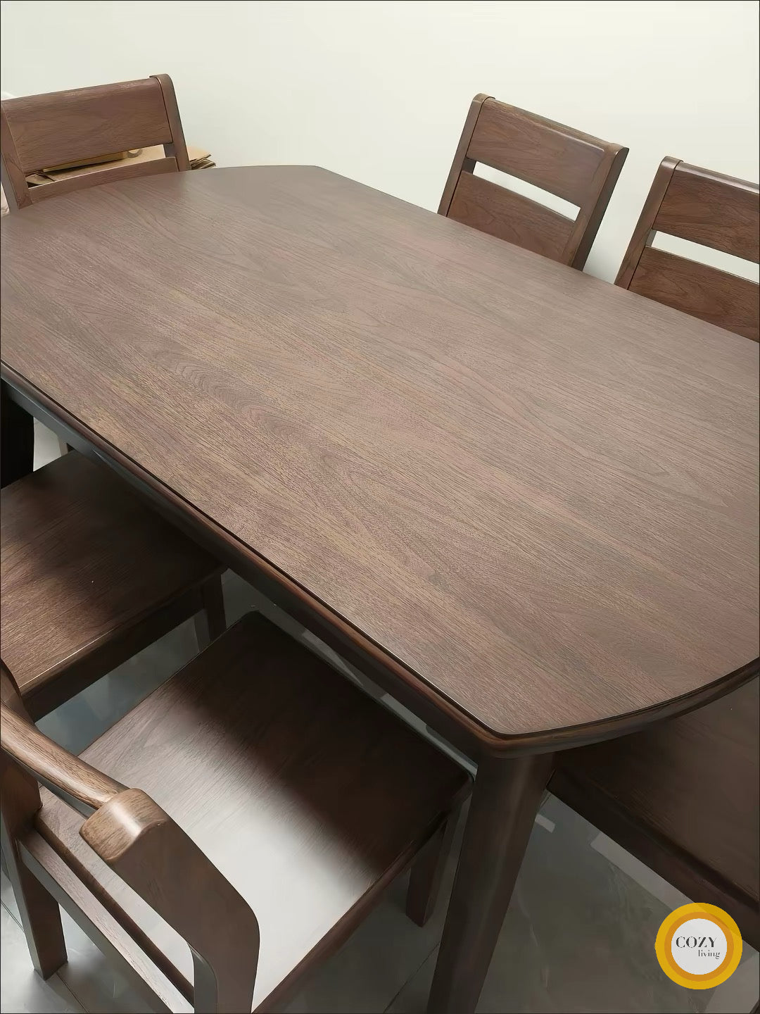𝐅Ö𝐑𝐓𝐄 實木餐枱可伸縮圓餐枱