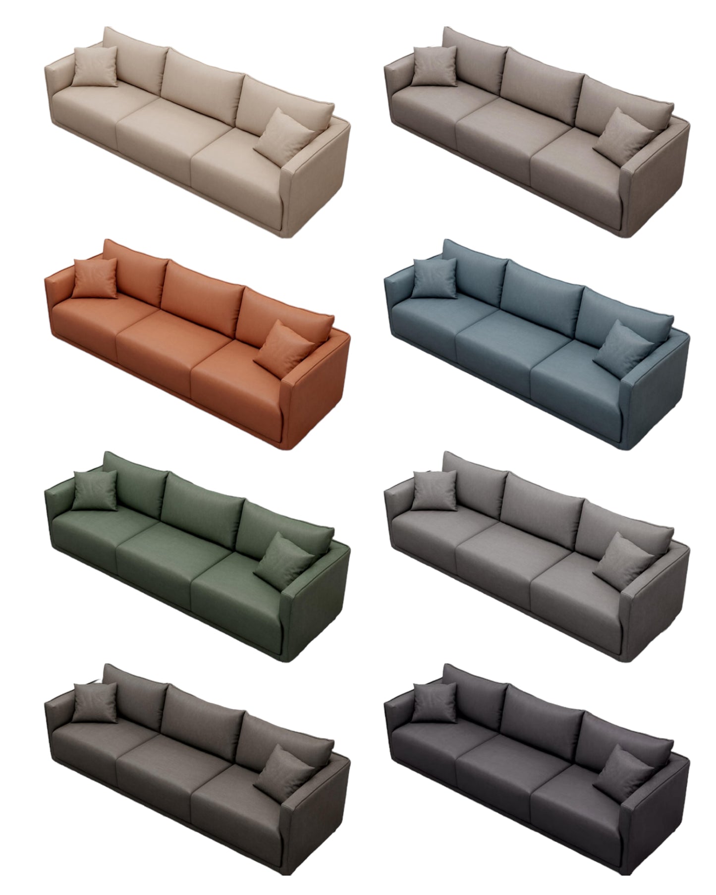 MILTOŃ light luxury craft sofa