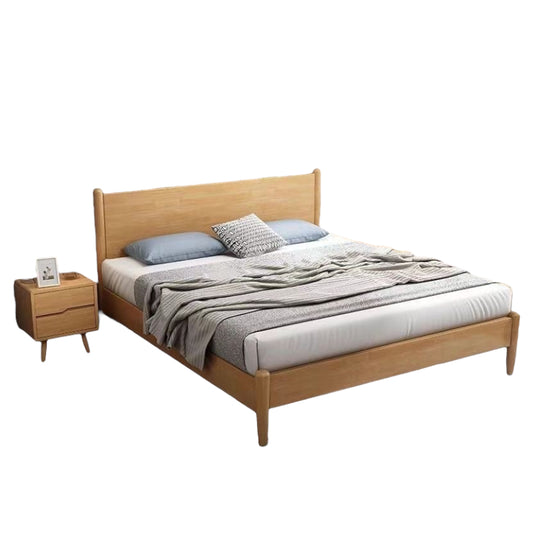 W12 Nordic solid wood bed 