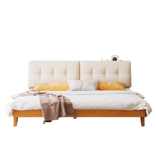 106 solid wood bed 