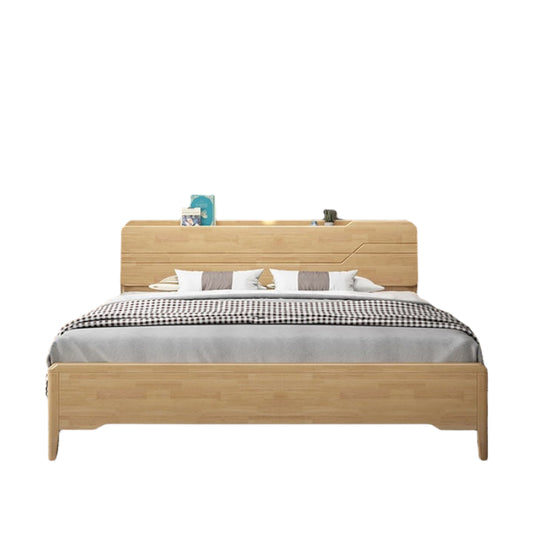 W19 solid wood bed