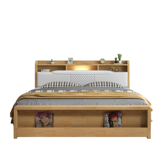 998 Nordic solid wood bed 
