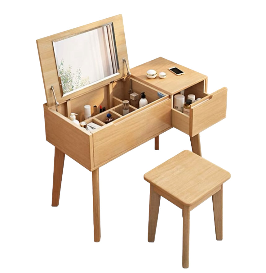 Solid wood dressing table D052 