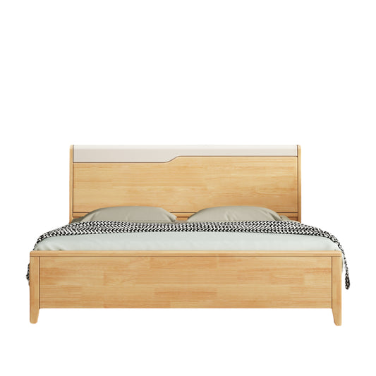 619 Nordic solid wood bed 