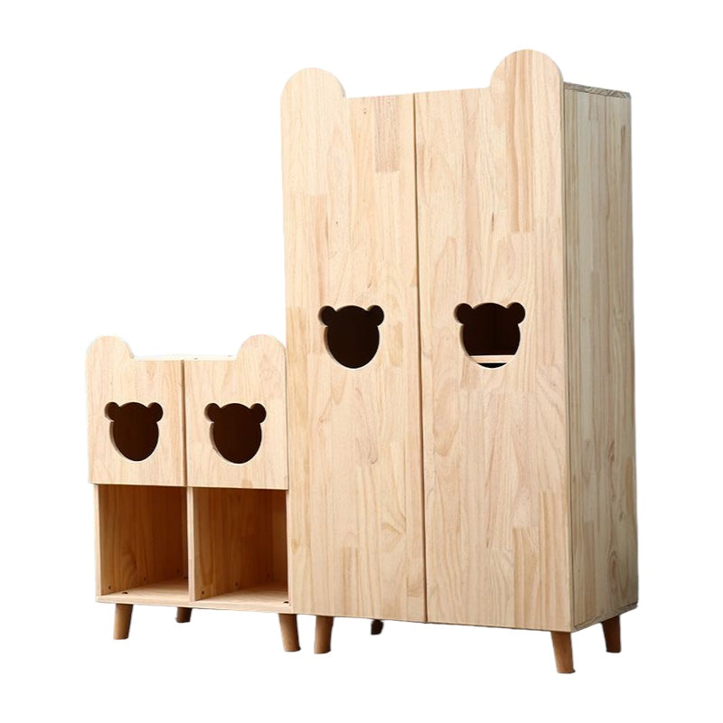 Alfred Bear solid wood wardrobe 