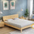 107 solid wood bed 