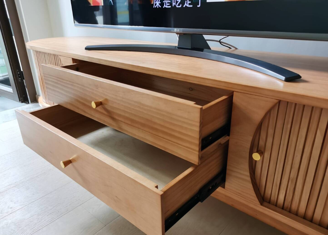 𝐙𝟎𝟖𝟖 Japanese style Chiba sliding door TV cabinet solid wood𝐭𝐯 𝐜𝐚𝐛𝐢𝐧𝐞𝐭 