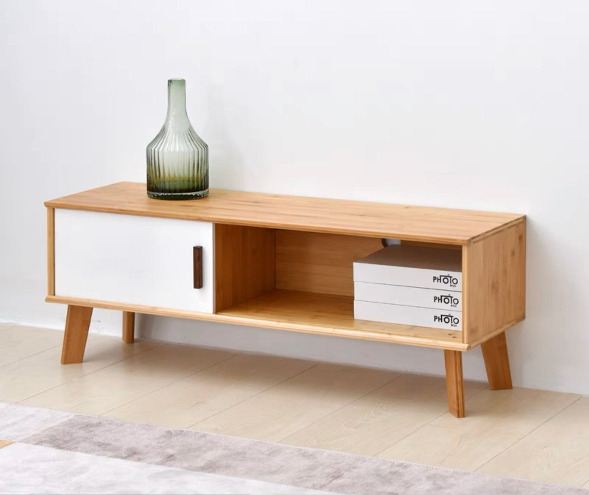 𝐙𝟎𝟐𝟐 Japanese style bamboo TV cabinet𝐭𝐯 𝐜𝐚𝐛𝐢𝐧𝐞𝐭 