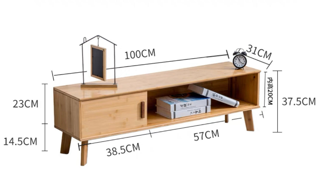 𝐙𝟎𝟐𝟐 Japanese style bamboo TV cabinet𝐭𝐯 𝐜𝐚𝐛𝐢𝐧𝐞𝐭 