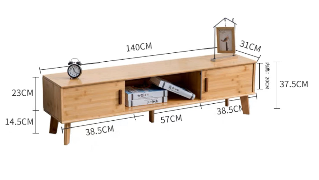 𝐙𝟎𝟐𝟐 Japanese style bamboo TV cabinet𝐭𝐯 𝐜𝐚𝐛𝐢𝐧𝐞𝐭 