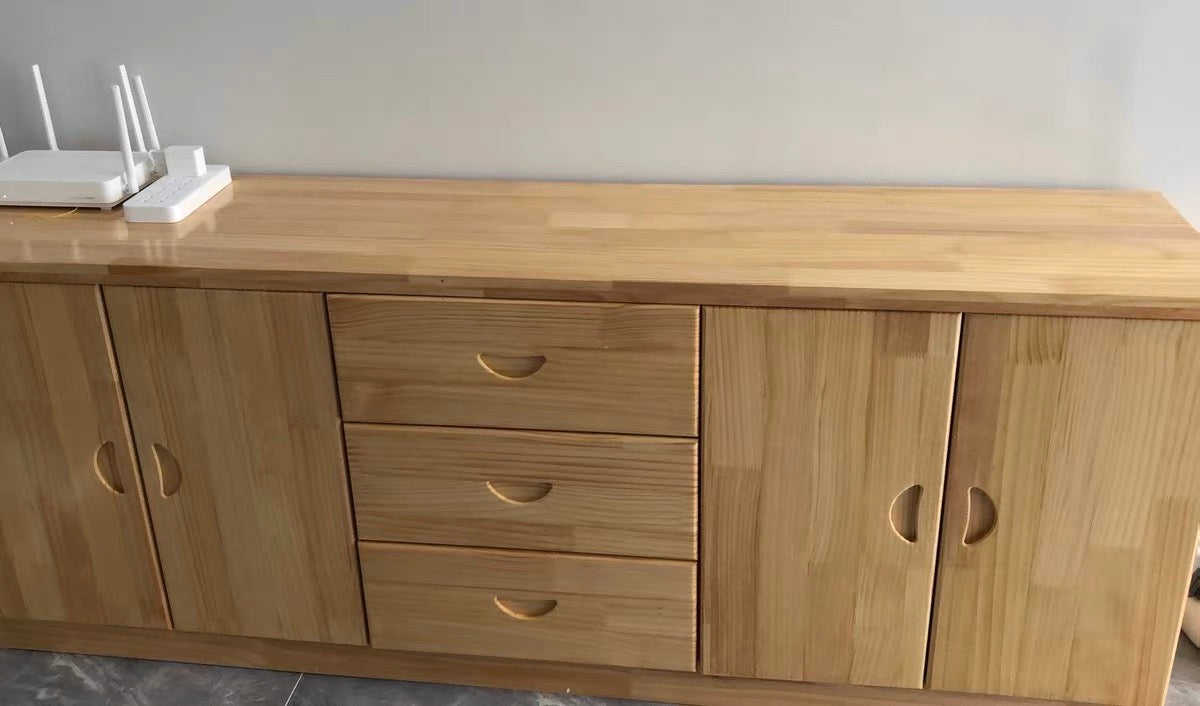 𝐙𝟎𝟓𝟓 Solid pine tall TV cabinet𝐭𝐯 𝐜𝐚𝐛𝐢𝐧𝐞𝐭 