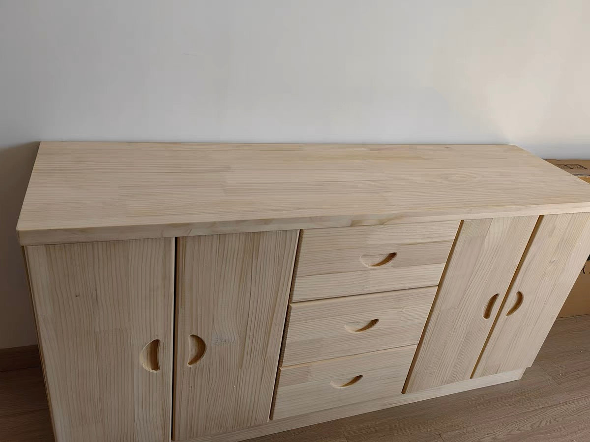 𝐙𝟎𝟓𝟓 Solid pine tall TV cabinet𝐭𝐯 𝐜𝐚𝐛𝐢𝐧𝐞𝐭 
