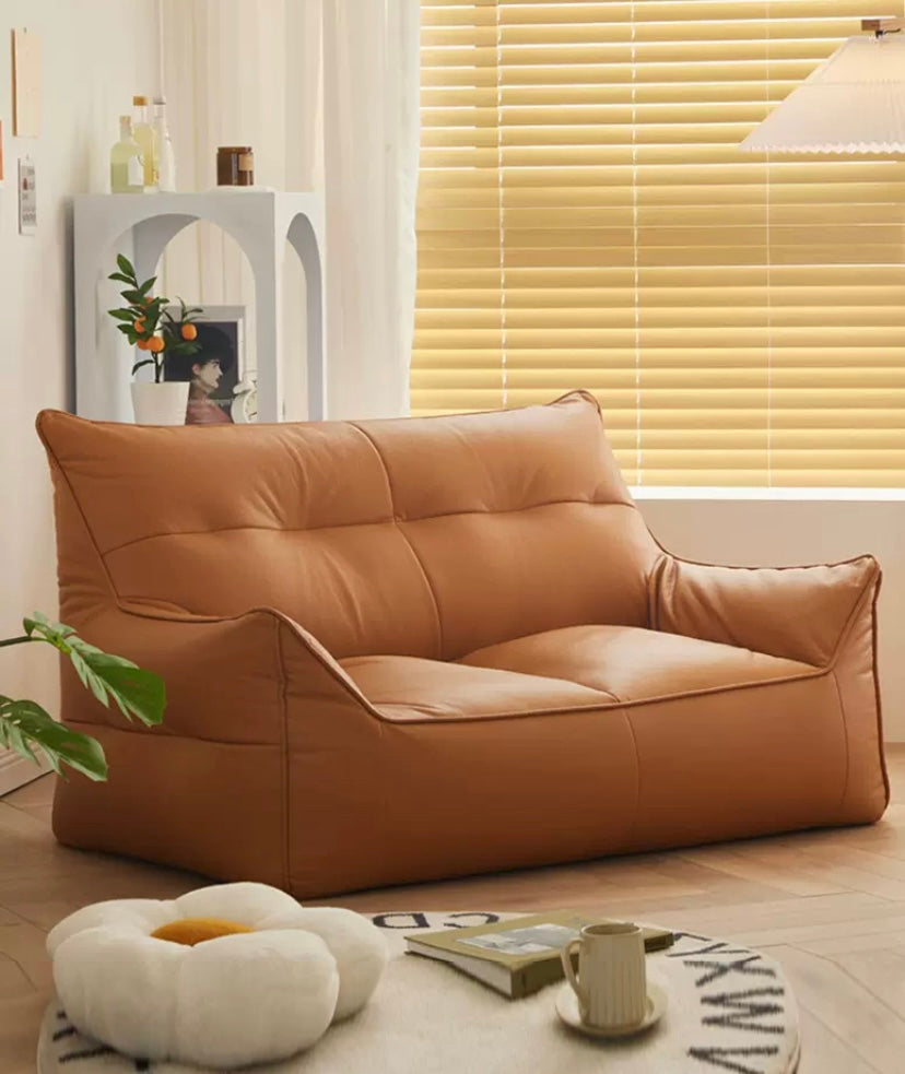 𝐌𝐎𝐆𝐎 Lazy soft leather tatami sofa