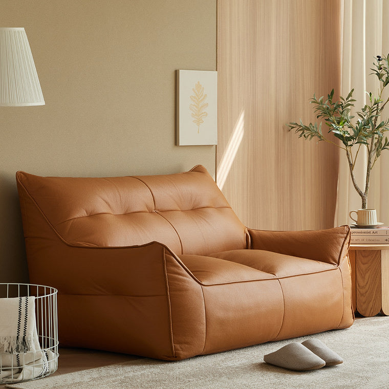 𝐌𝐎𝐆𝐎 Lazy soft leather tatami sofa