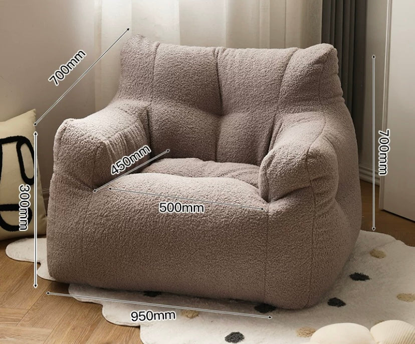 𝐘𝐎𝐁𝐈 Wool Lazy Sofa
